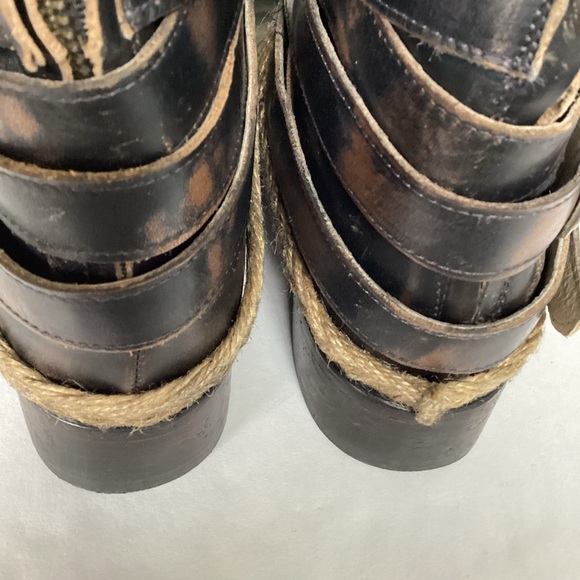 Freebird By Steven Drove Boots Womens Size 9 Brown Leather Cowgirl Festival - Picture 14 of 14